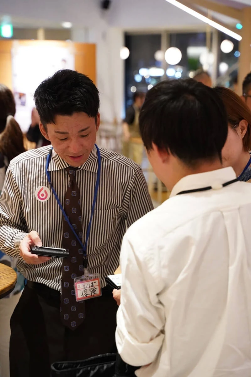 KOTOMEETの交流会の様子