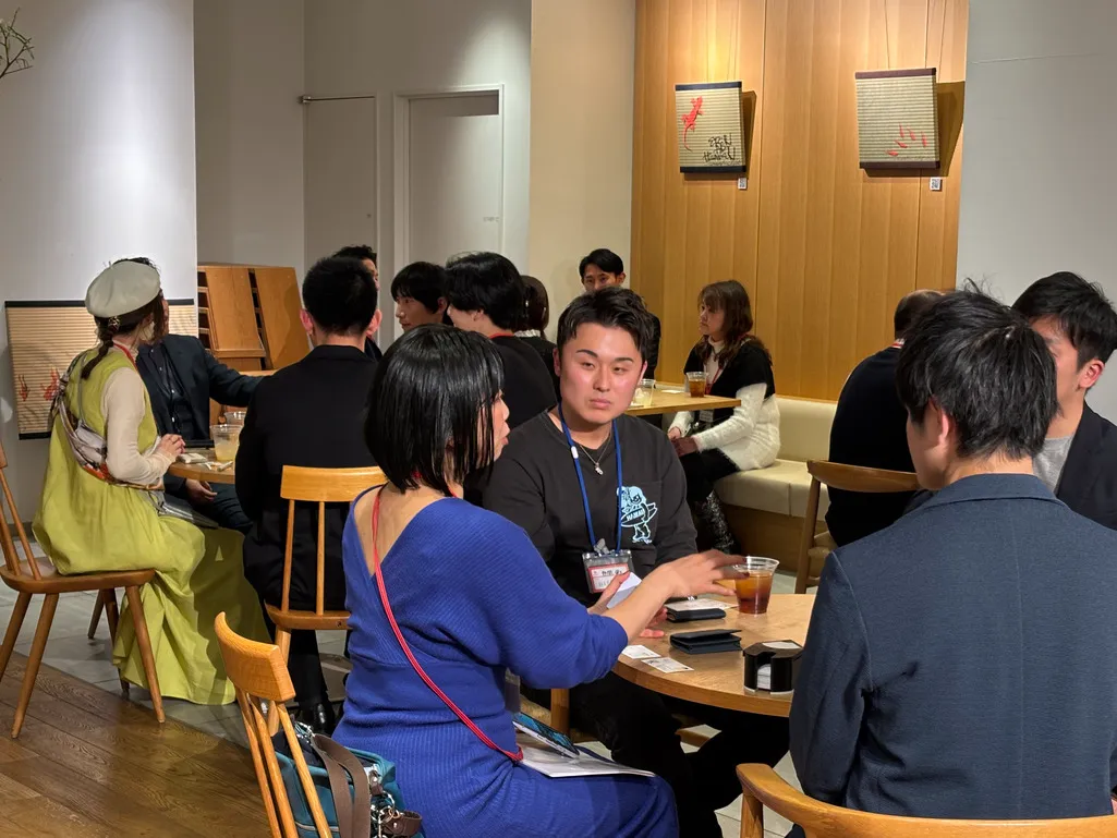 京都三条の経営者交流会の様子